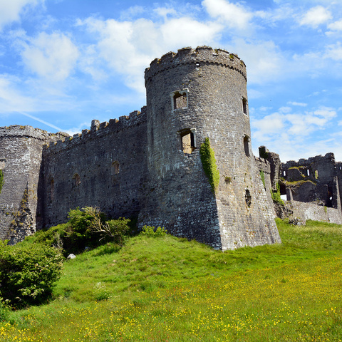 Carew Castle And Tidal Mill